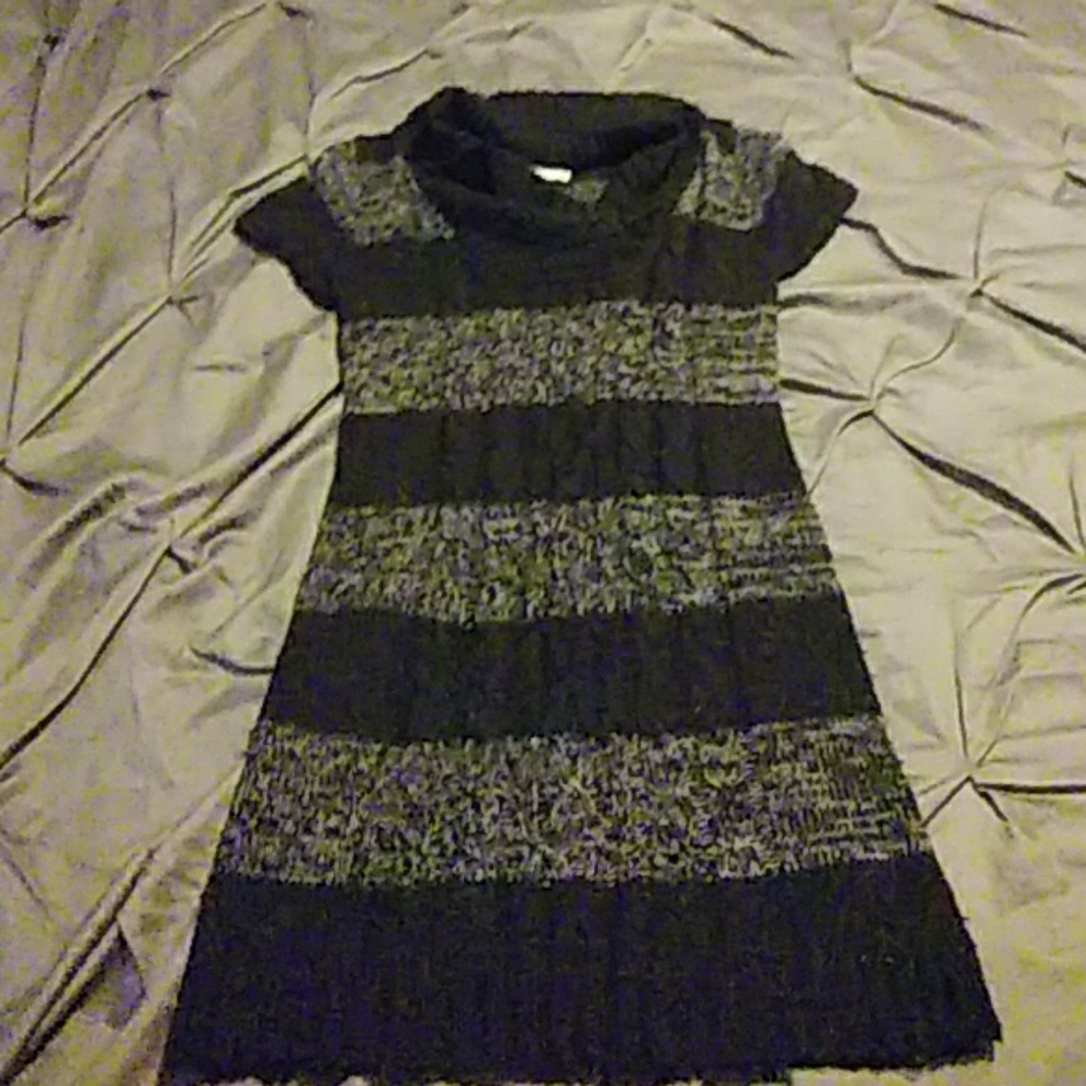 Sweater dress short sleeve